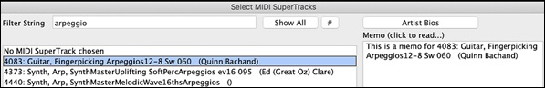 Output Chords to External Device