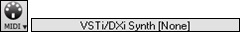 [VSTi/DXi Synth] button