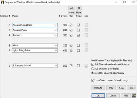 Sequencer Window