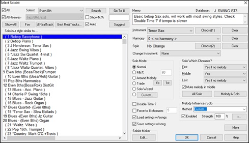 Select MIDI or Realtracks Soloists