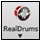 RealDrums button